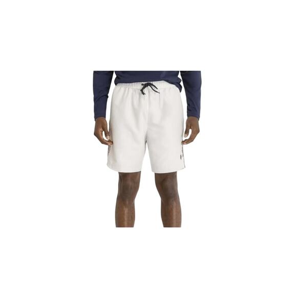 U.S. Polo Assn. Mens White Logo Tape Swim Trunks With UPF 50 Size 2XL NWT - Picture 1 of 7